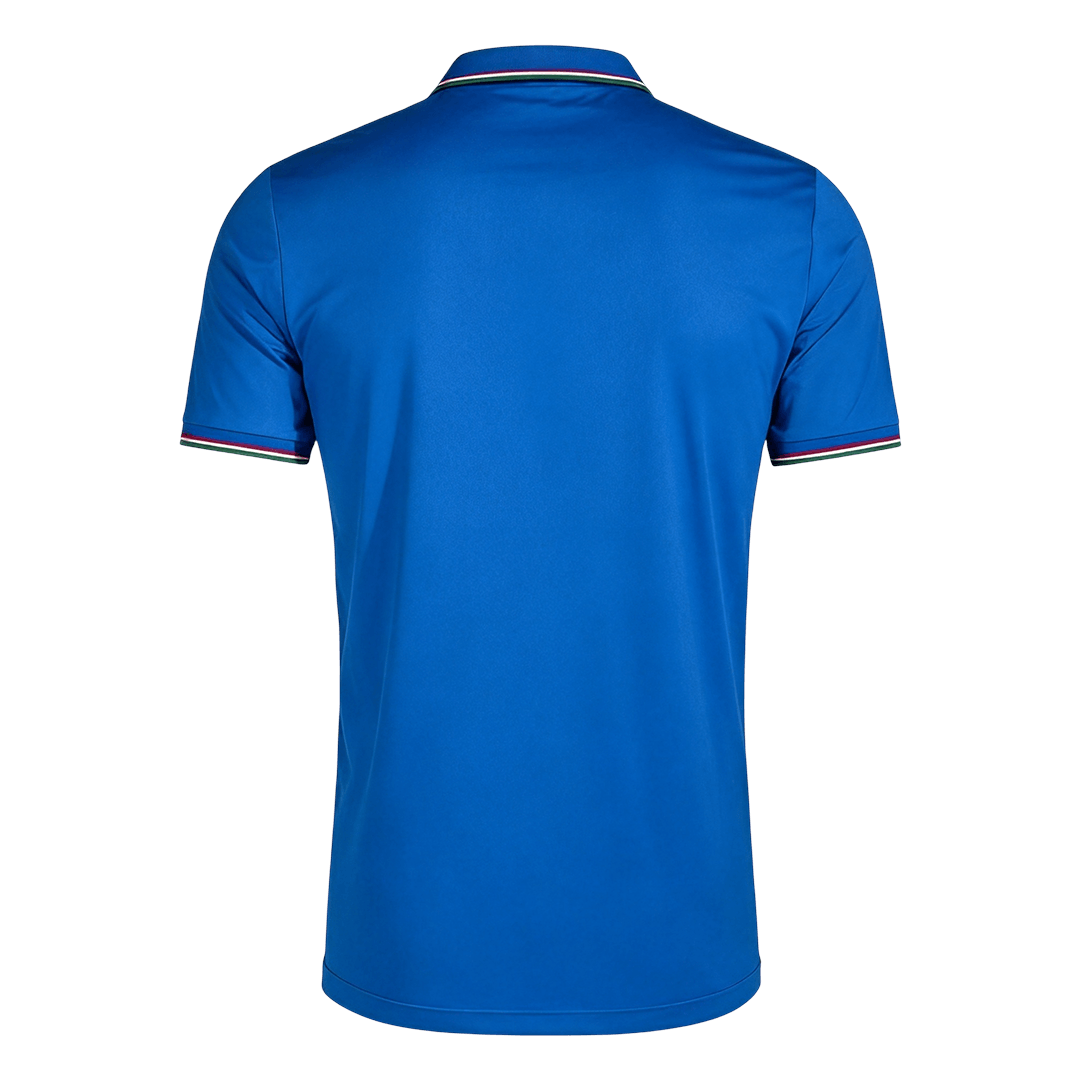 Men Retro Fan Version 1990 Italy Home Soccer Jersey Blue