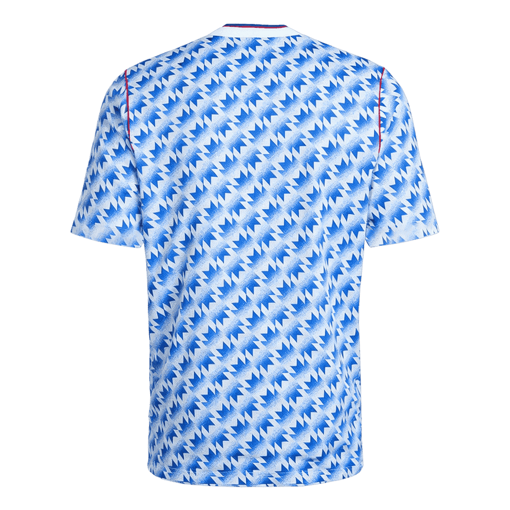 Retro Manchester United Away Soccer Jersey 1990/92 Blue