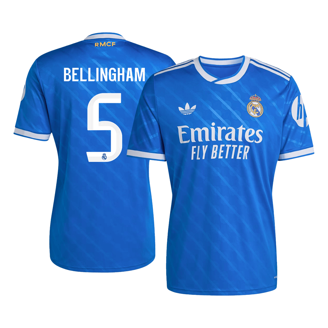 Real Madrid 2025/26 Third Soccer Jersey - BELLINGHAM #5