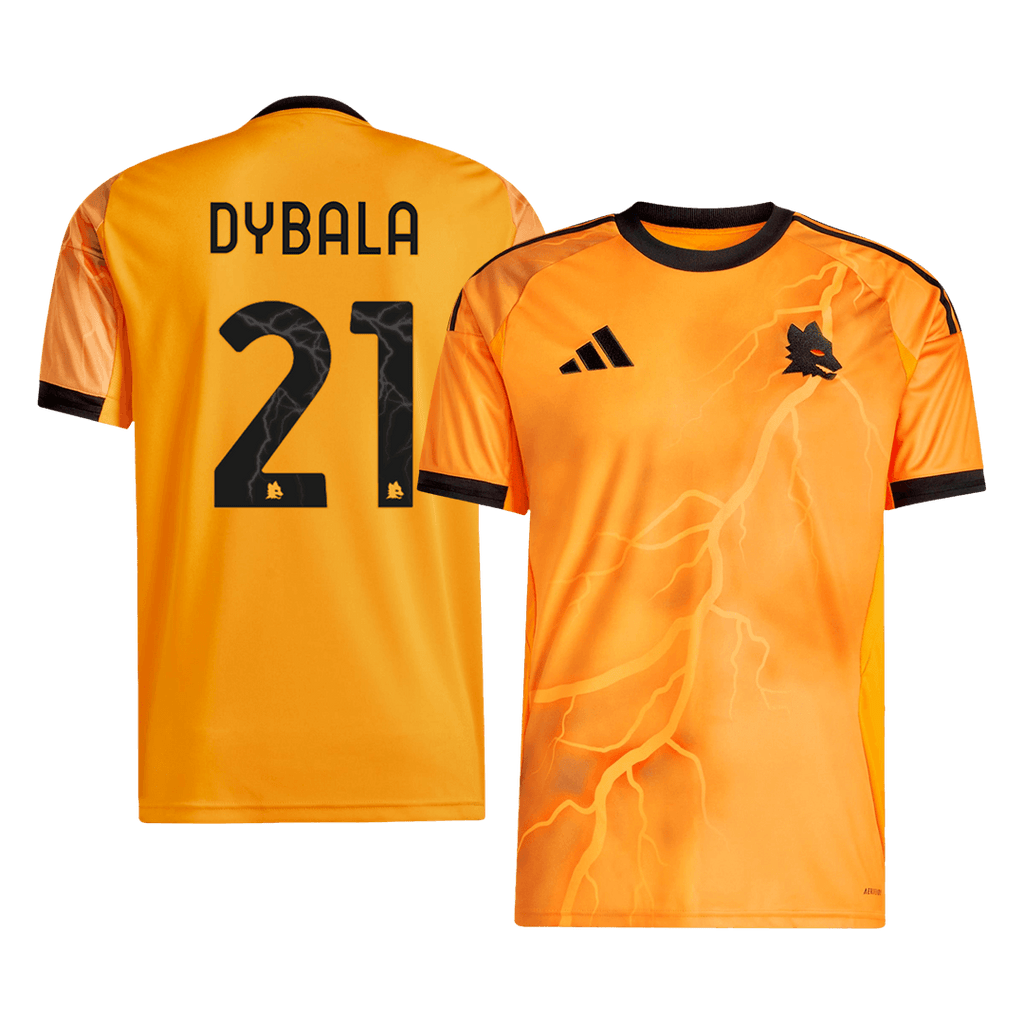 DYBALA #21 Roma Away Jersey 25/26 Orange