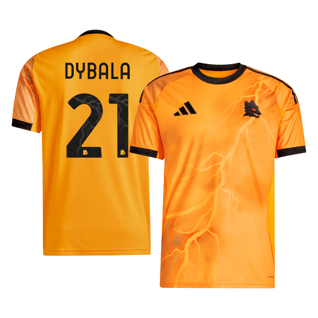 DYBALA #21 Roma Away Jersey 25/26 Orange