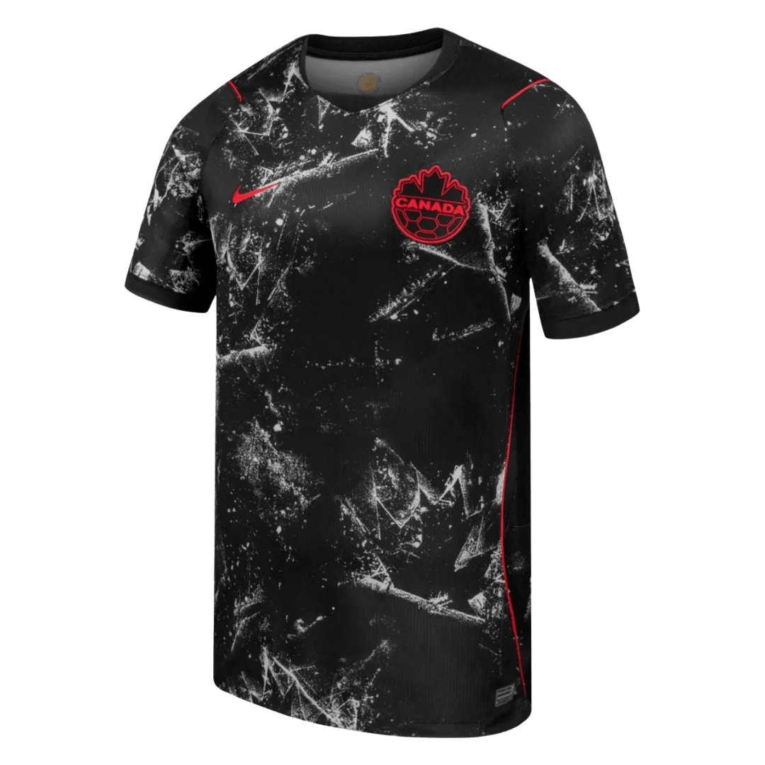 Canada Away Soccer Jersey World Cup 2026 Black