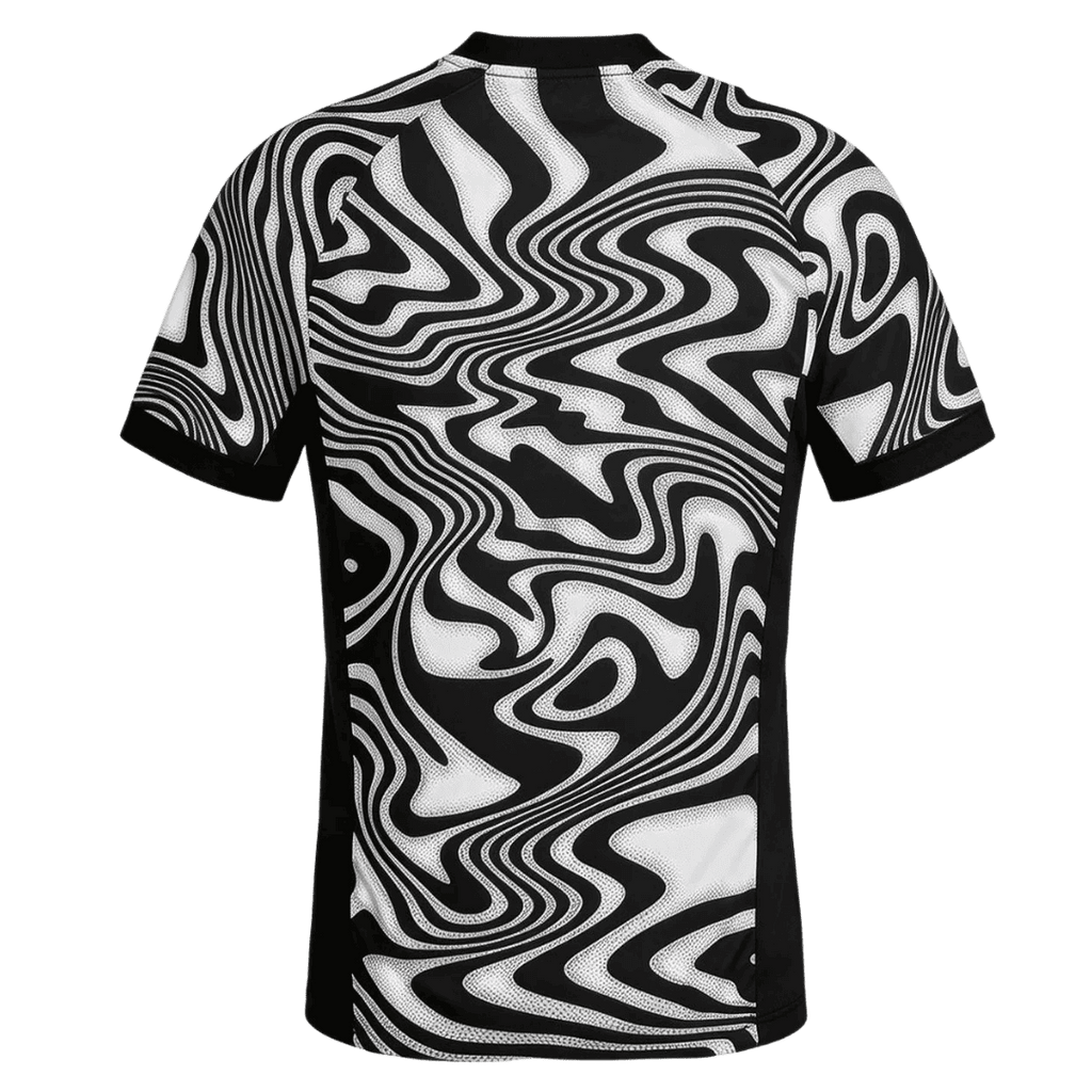 Brazil Hollywood Keepers Soccer Jersey World Cup 2026 Black &White