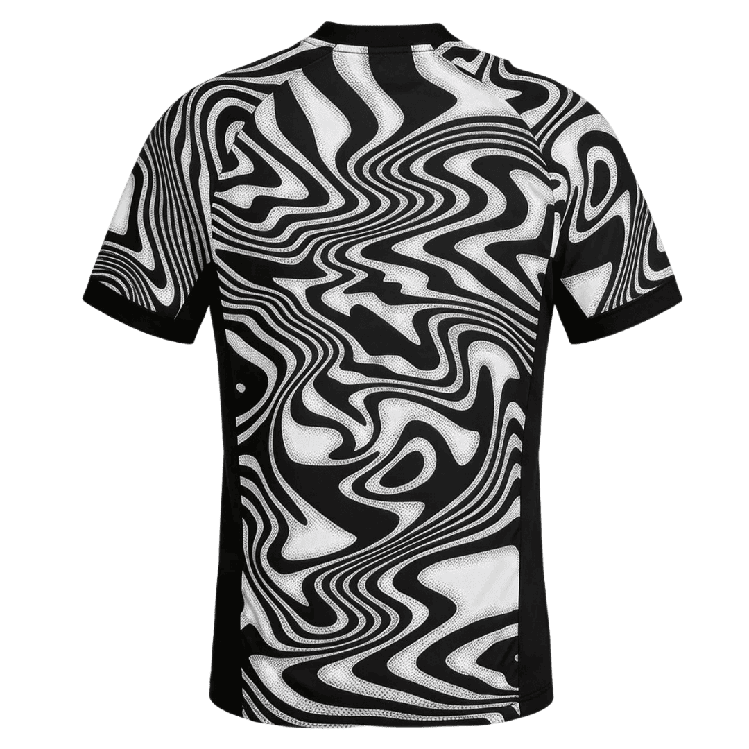 Brazil Hollywood Keepers Soccer Jersey World Cup 2026 Black &White