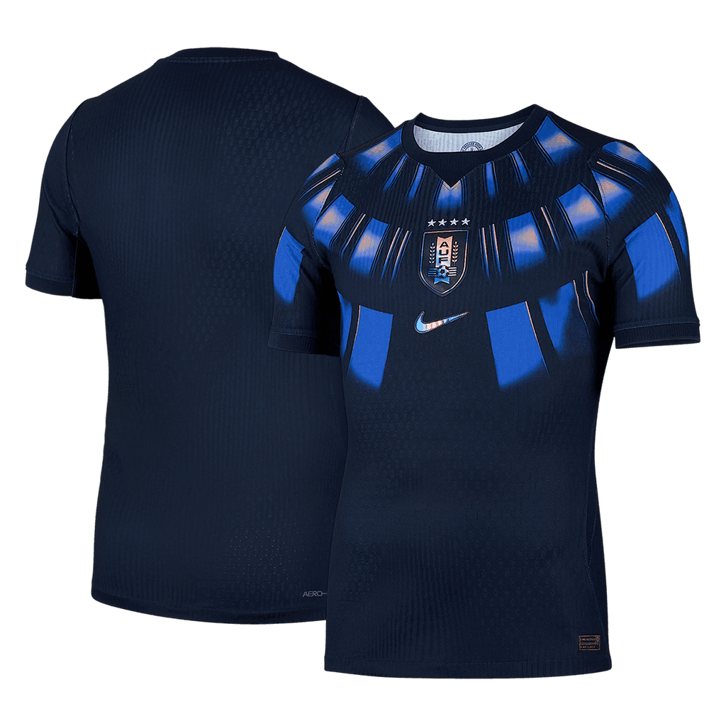 Men Player Version Uruguay Away Soccer Jersey World Cup 2026 Dark Blue