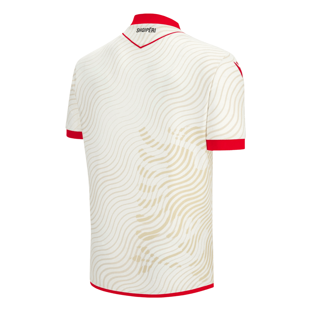 Albania Away Soccer Jersey World Cup 2026 White