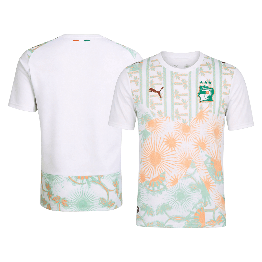 Côte d'Ivoire Away Soccer Jersey World Cup 2026 White