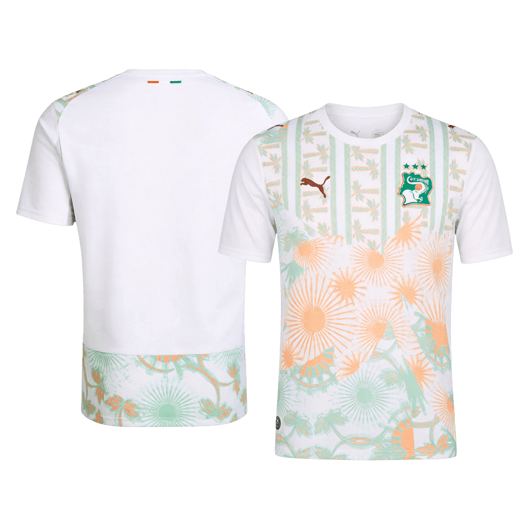 Côte d'Ivoire Away Soccer Jersey World Cup 2026 White