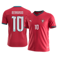 BERNARDO#10 Portugal Home Soccer Jersey World Cup 2026 Red