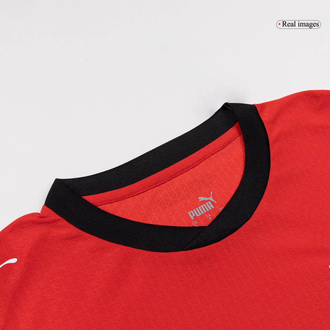 Player Version Austria Home Soccer Jersey World Cup 2026 Red