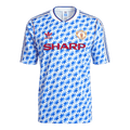 Retro Manchester United Away Soccer Jersey 1990/92 Blue