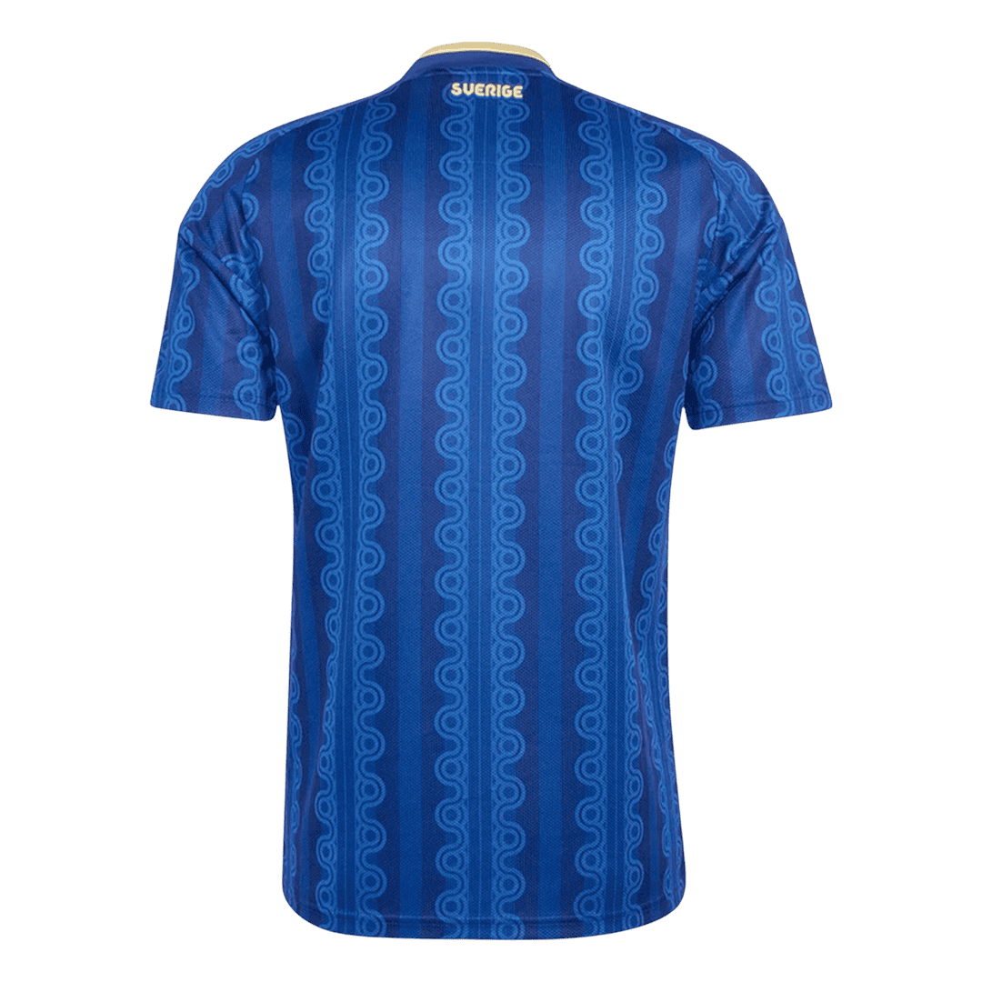Sweden Away Soccer Jersey World Cup 2026 Blue