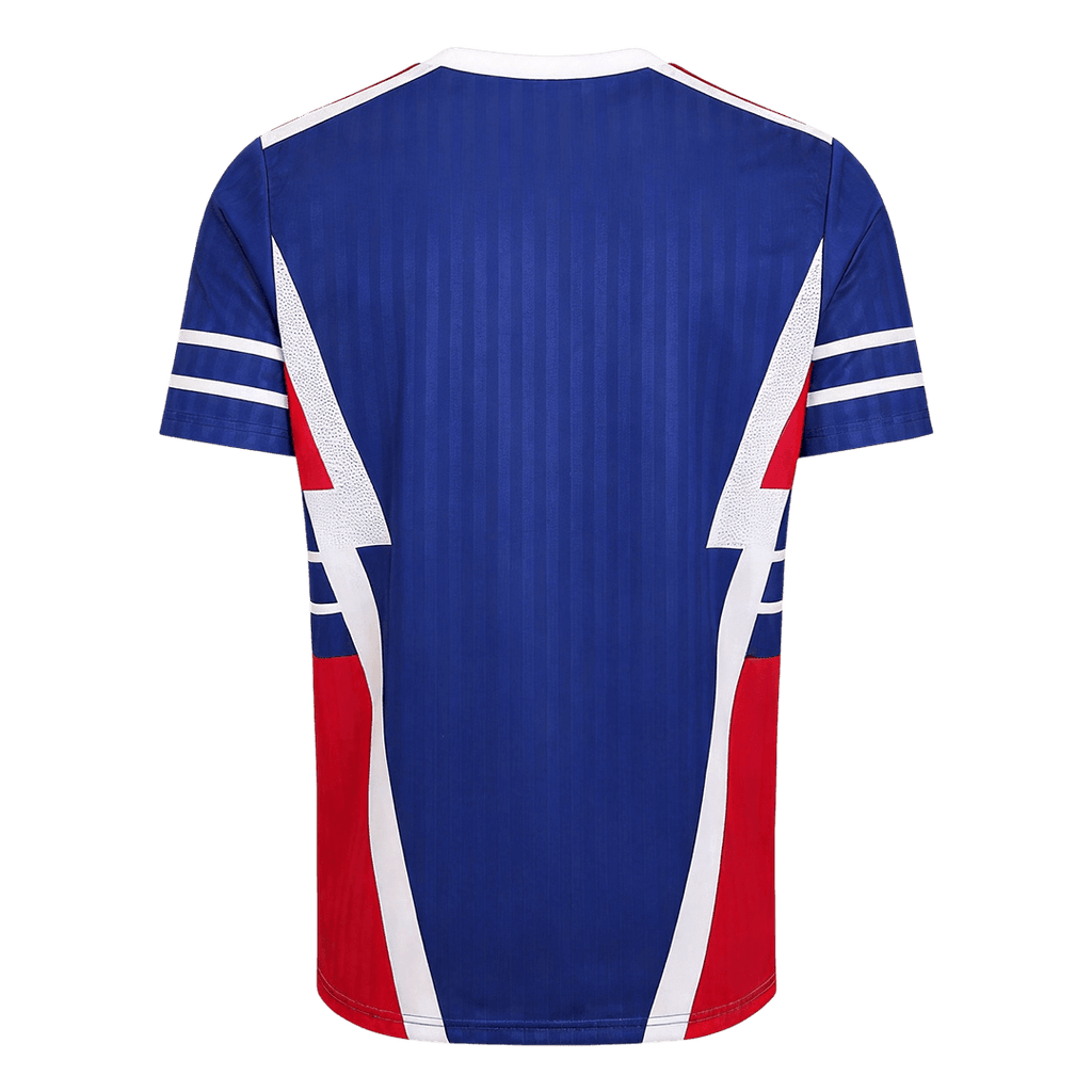 Men Retro Fan Version Yugoslavia Home Soccer Jersey 1990 Blue