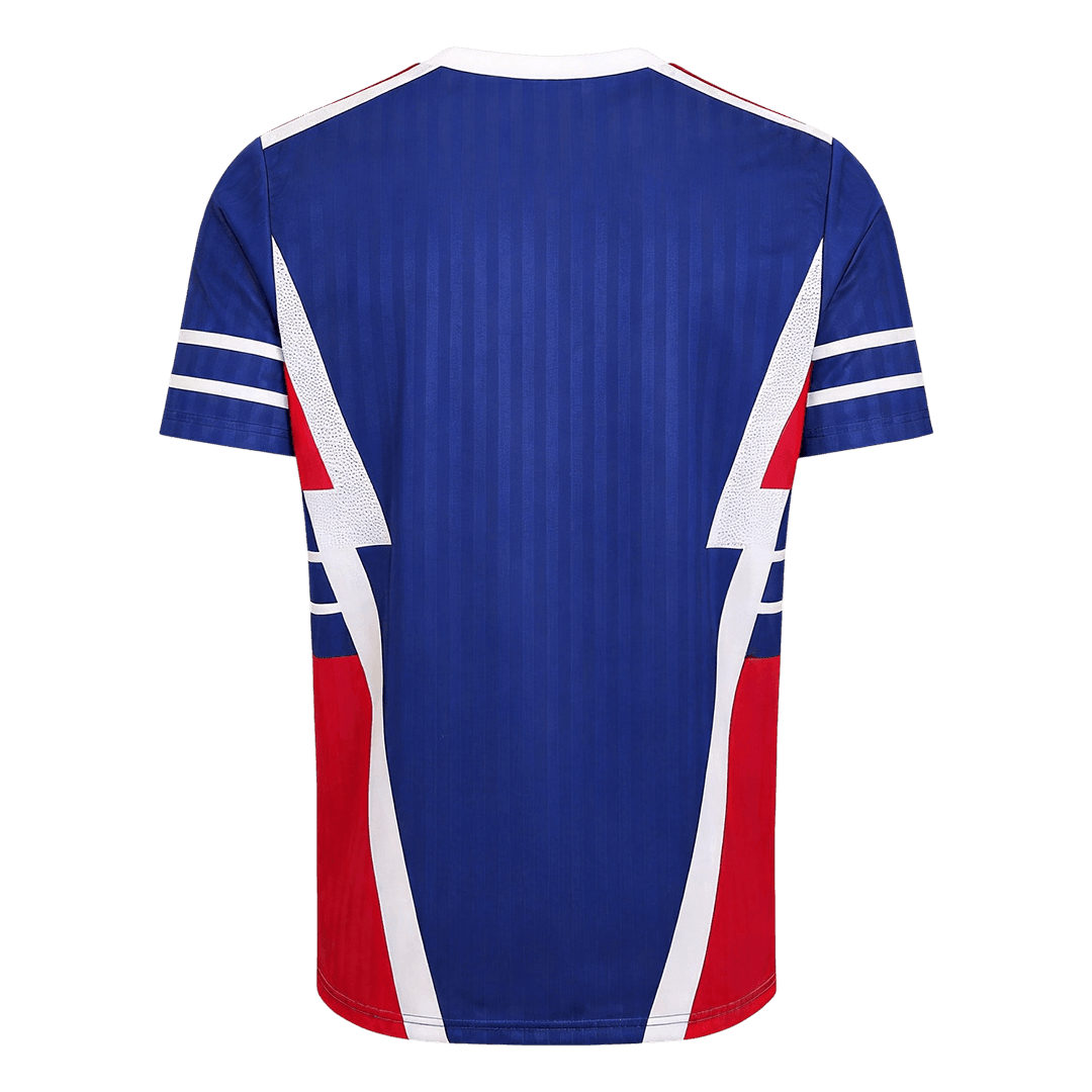 Men Retro Fan Version Yugoslavia Home Soccer Jersey 1990 Blue