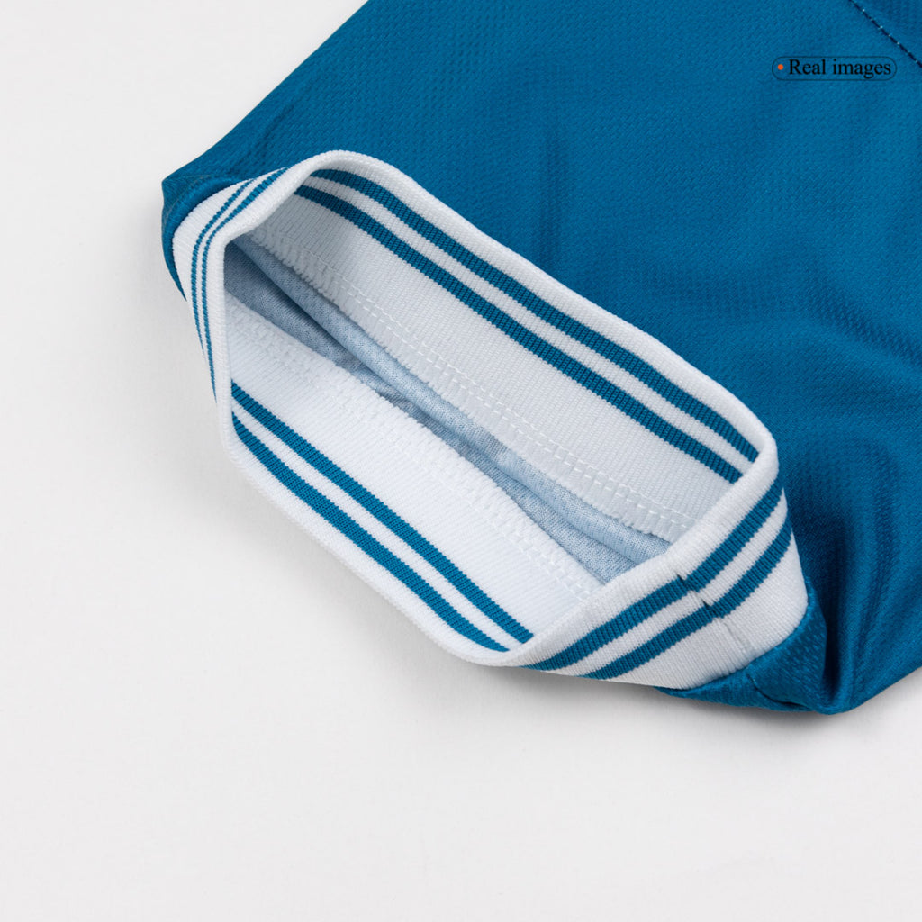 Retro 95/96 Ajax Away Soccer Jersey Blue