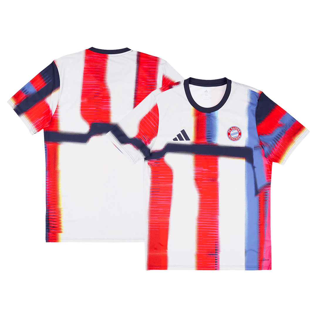 Bayern Munich Pre-Match Soccer Jersey 25/26 Red&White