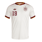 LAMINE YAMAL #19 Spain Away Soccer Jersey World Cup 2026 White