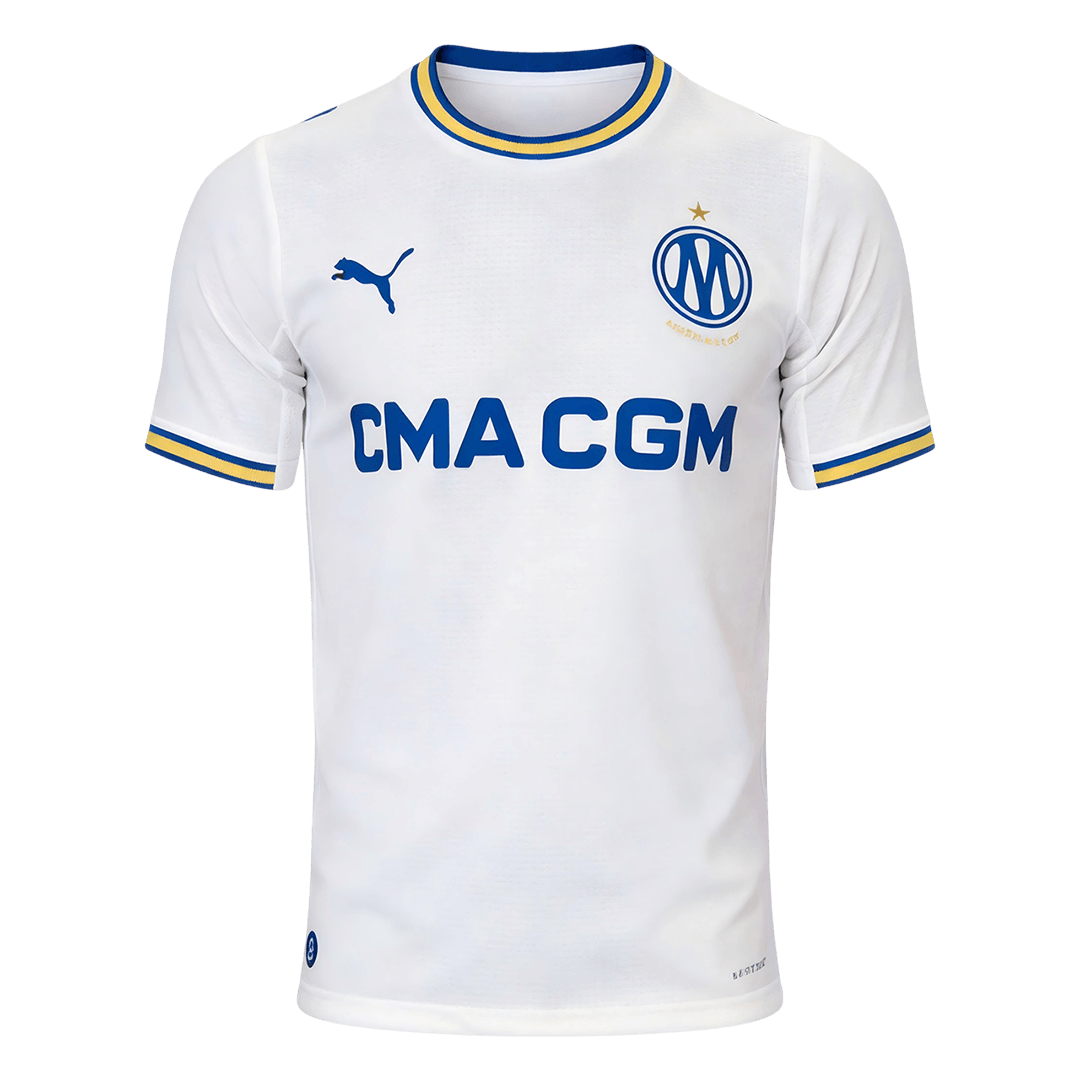 Men Player Version 26/27 Marseille Home Soccer Jersey White
