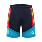 Player Version Spain Pre-match Soccer Jersey Kit(Jersey+Shorts) World Cup 2026 Blue