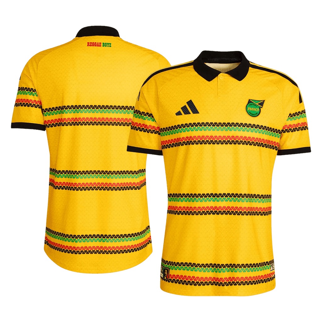 Player Version Jamaica Home Soccer Jersey World Cup 2026 Yellow
