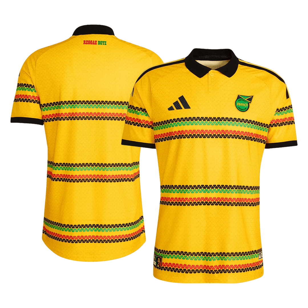 Player Version Jamaica Home Soccer Jersey World Cup 2026 Yellow