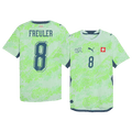 REULER #8 Switzerland Away Soccer Jersey World Cup 2026 Green
