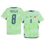 REULER #8 Switzerland Away Soccer Jersey World Cup 2026 Green