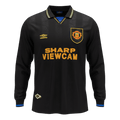 Manchester United 1993/94 Retro Away Long Sleeve Soccer Jersey