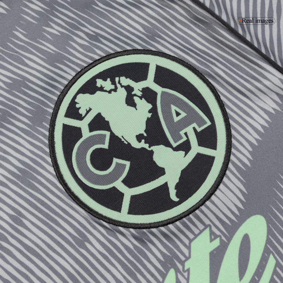 Club America Third Soccer Jersey 25/26 Gray
