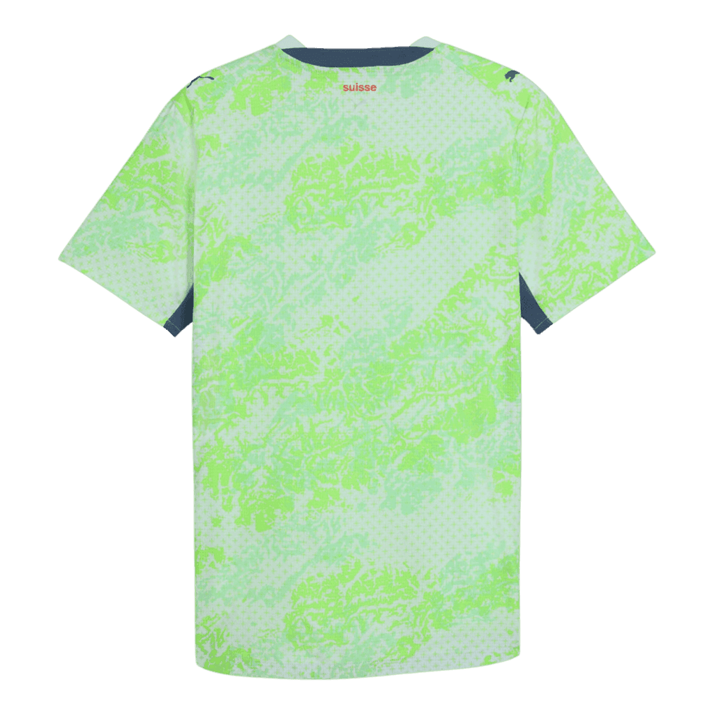 Switzerland Away Soccer Jersey World Cup 2026 Green