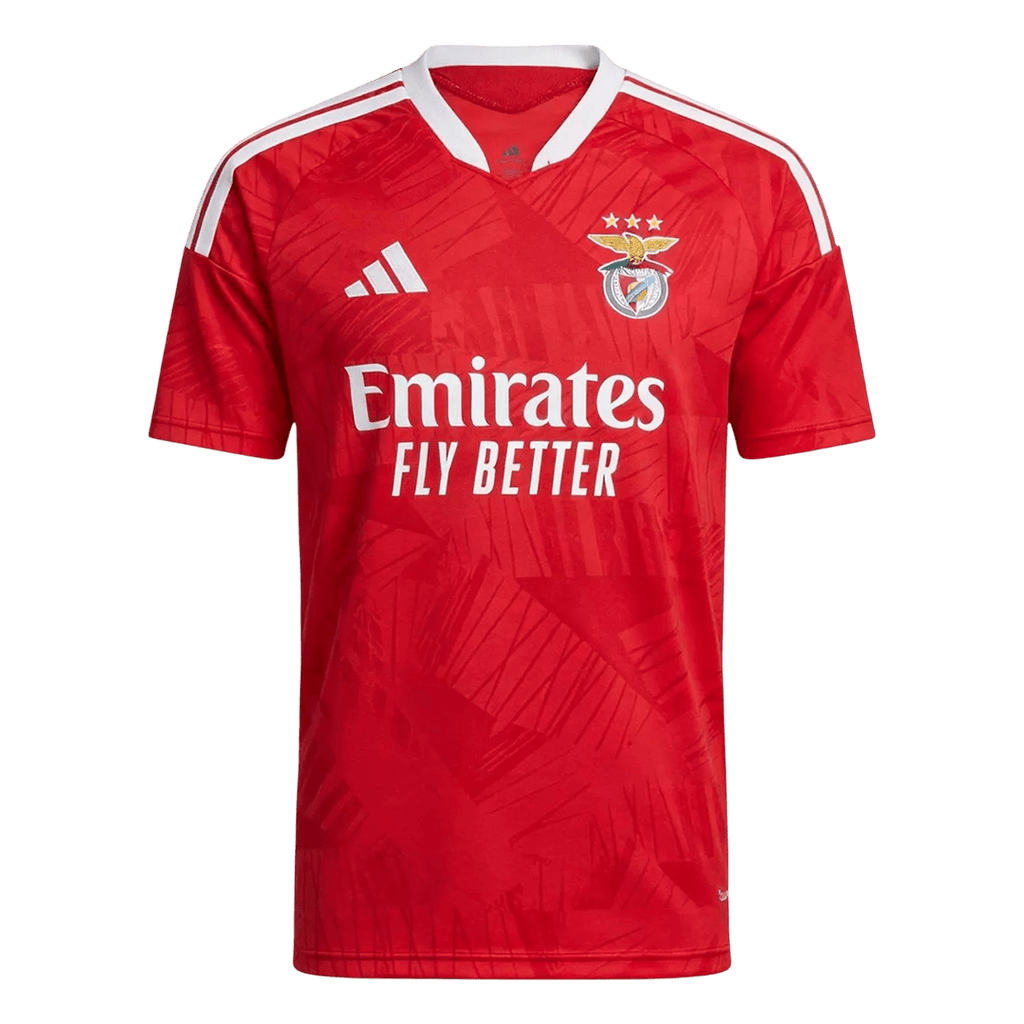Men Fan 26/27 Benfica Home Soccer Jersey Short Sleeve Red