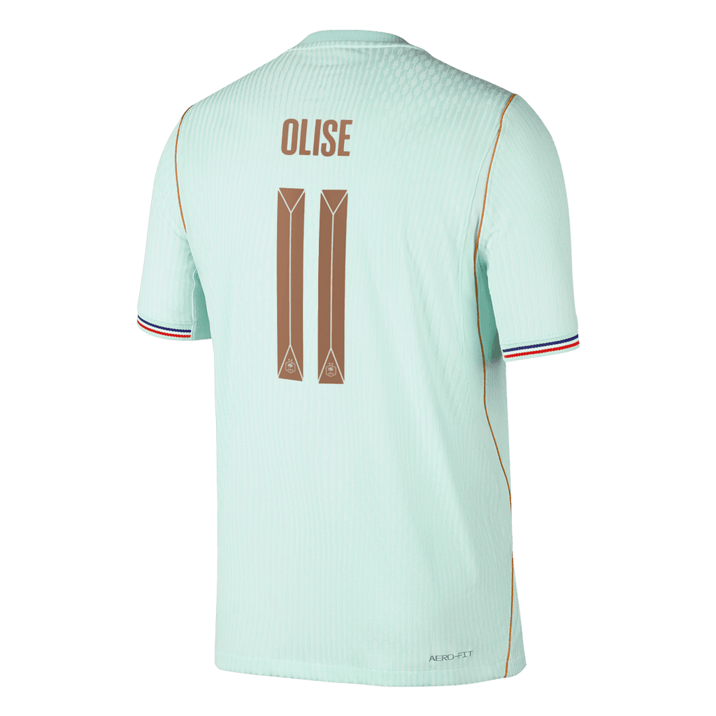 OLISE #11 Player Version France Away Soccer Jersey World Cup 2026 Green