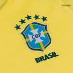 Kid's Brazil Home Soccer Jersey Kit(Jersey+Shorts) World Cup 2026 Yellow