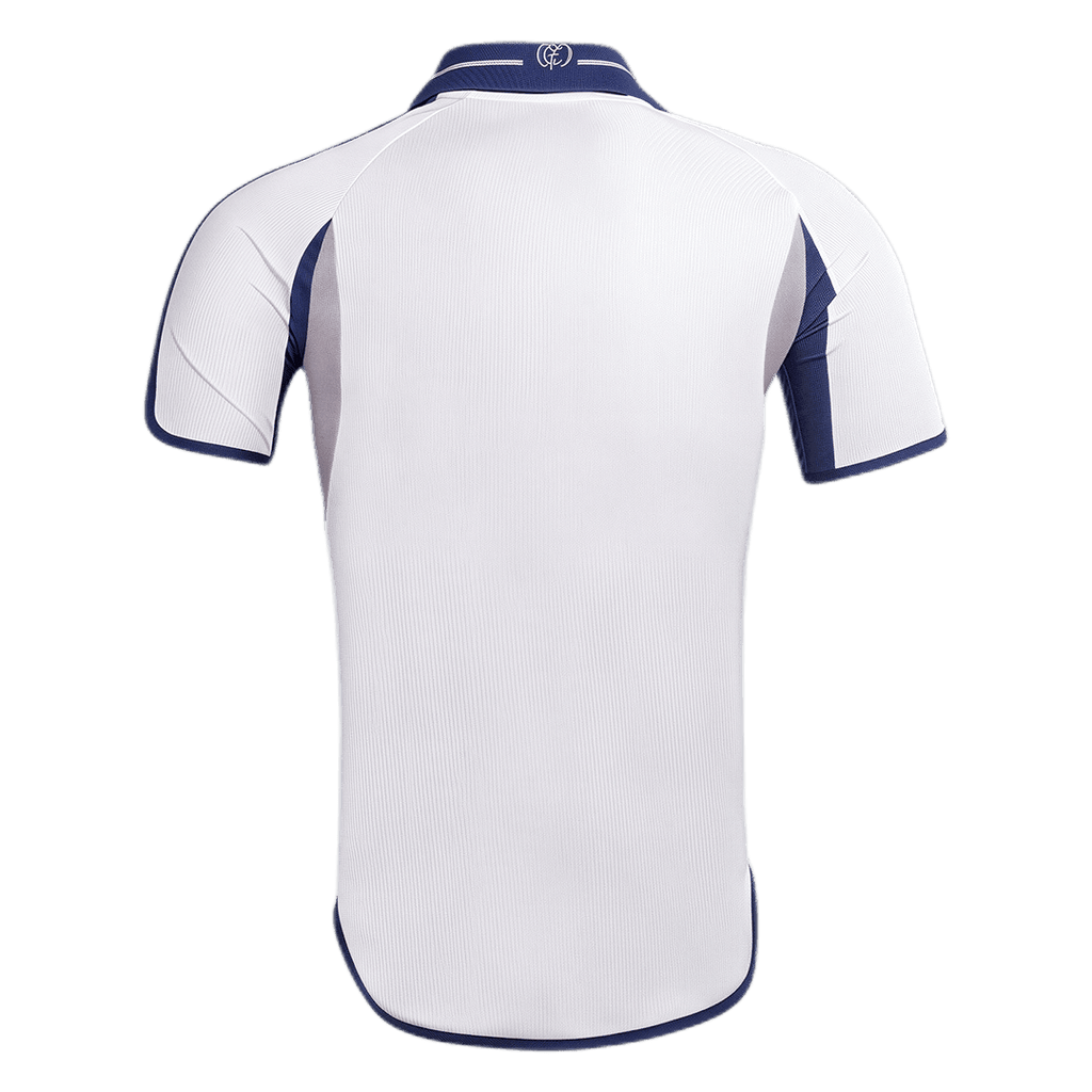 Men Retro Fan Version 2000/01 Real Mardid Home Soccer Jersey White