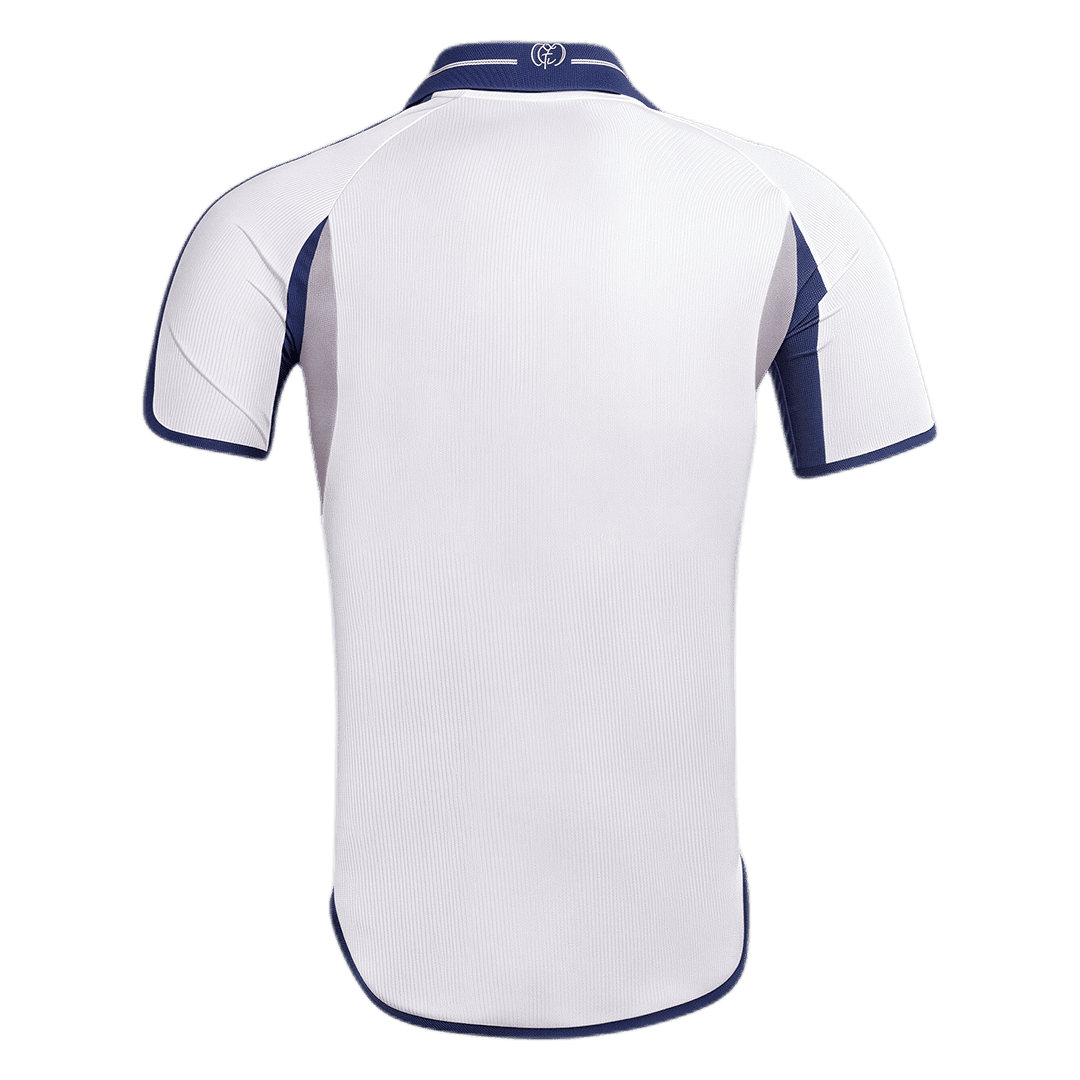 Men Retro Fan Version 2000/01 Real Mardid Home Soccer Jersey White