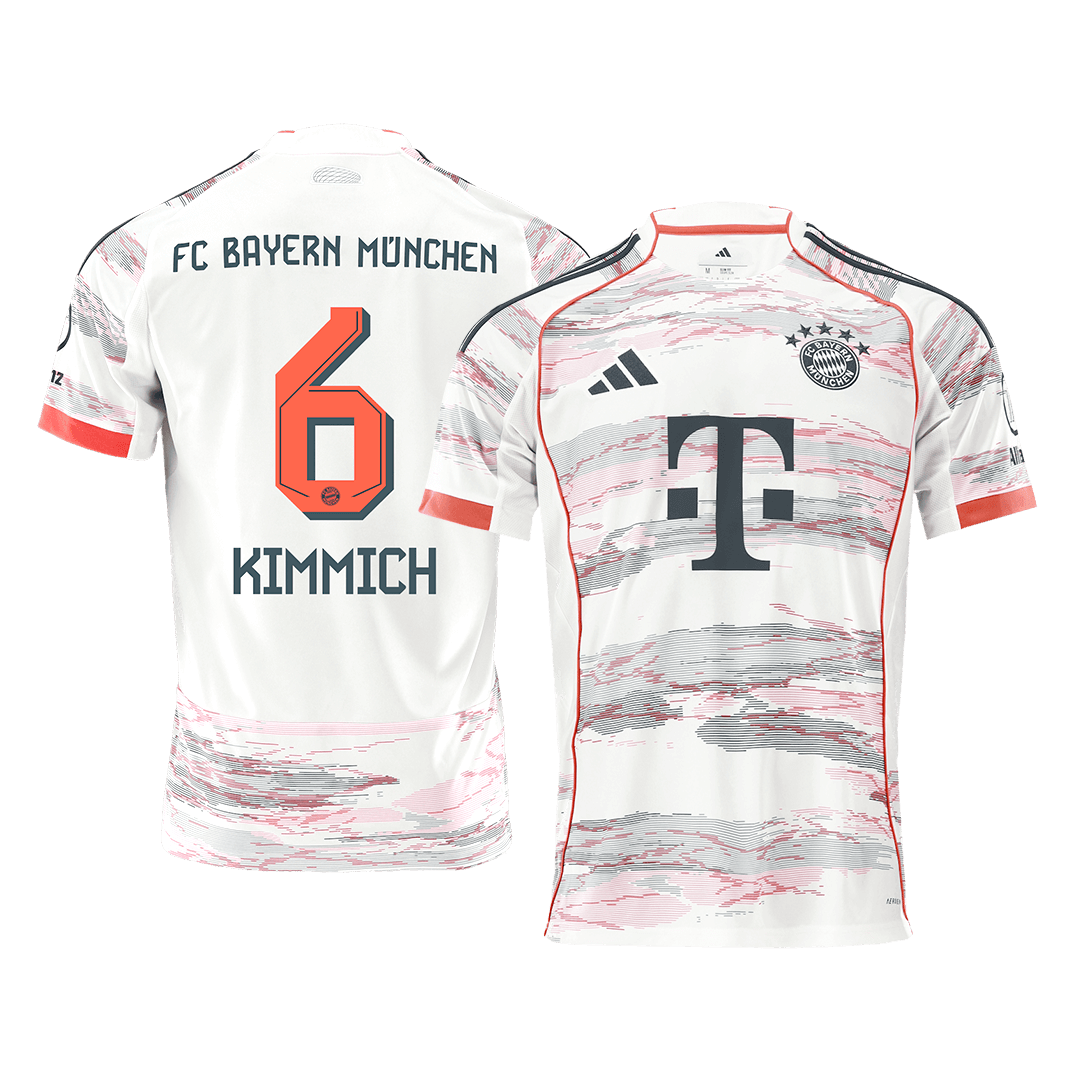 Bayern Munich 2025/26 Away Soccer Jersey - KIMMICH #6