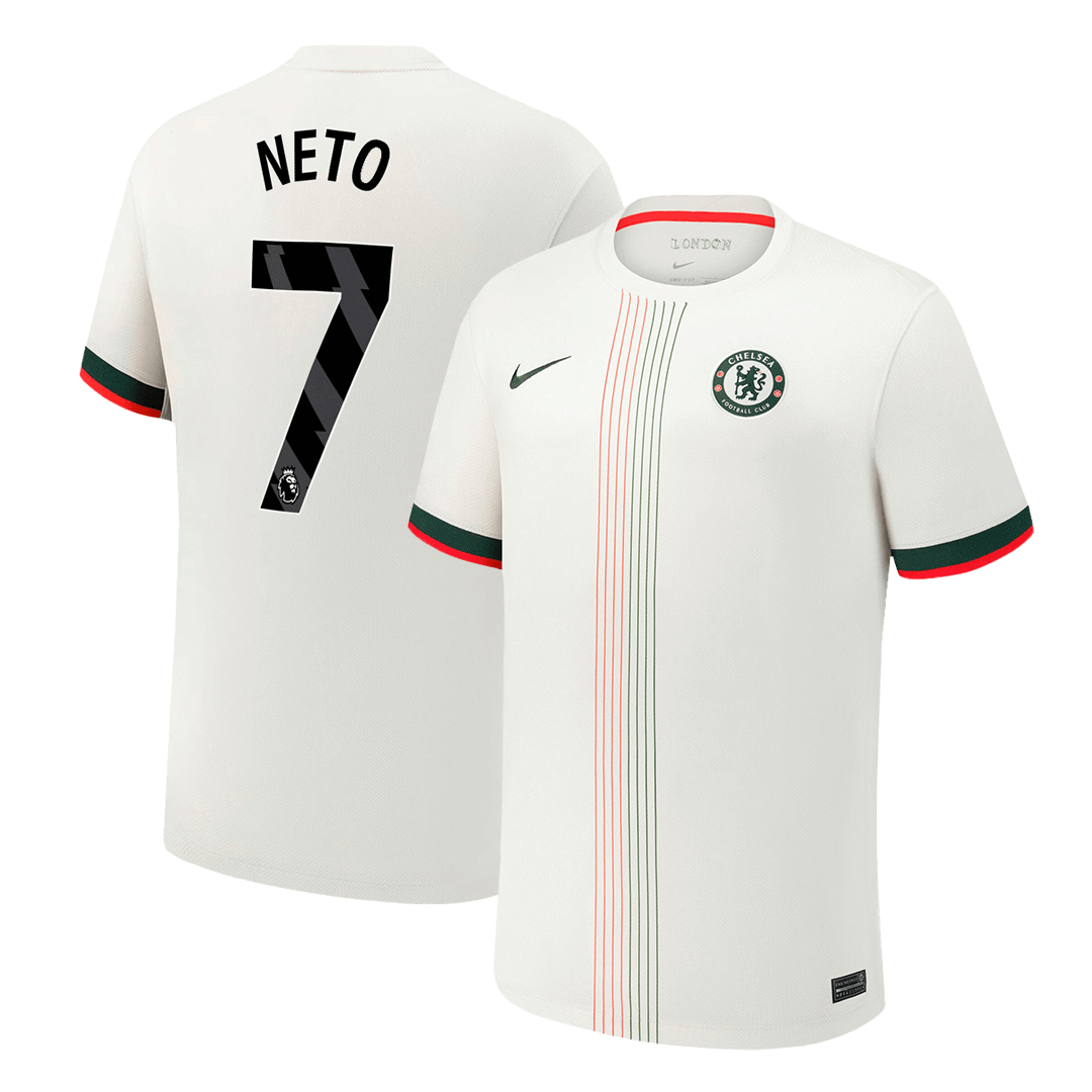 Chelsea 2025/26 Away Soccer Jersey - NETO #7
