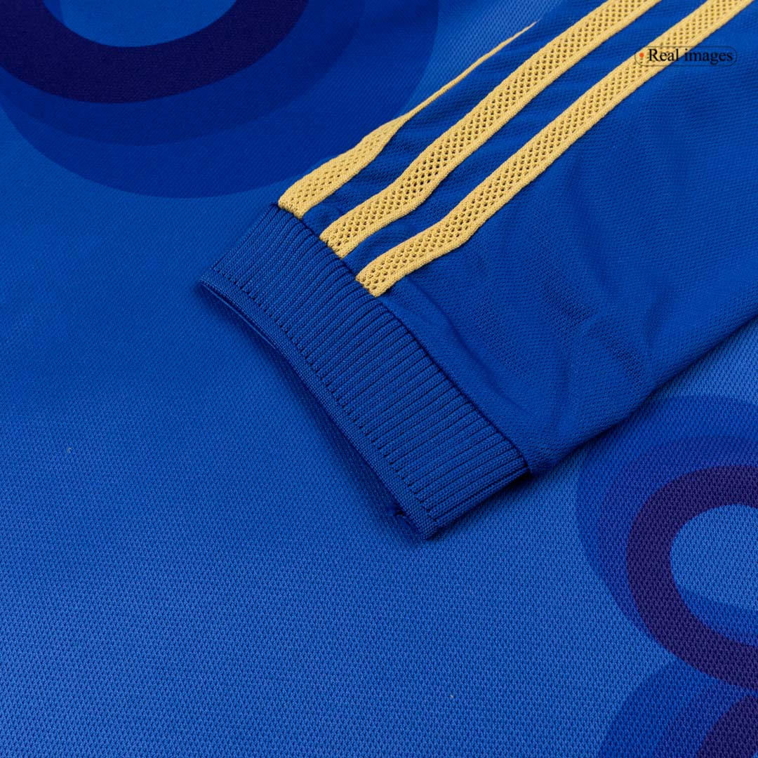 Real Madrid CNY Long Sleeve Soccer Jersey 25/26 Blue