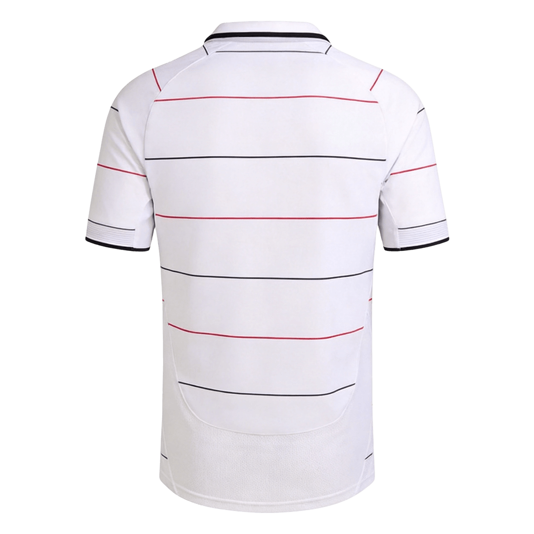 Men Retro Fan Version 04/06 Manchester United Away Soccer Jersey White