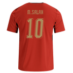 M.SALAH #10 Egypt Home Soccer Jersey World Cup 2026 Red