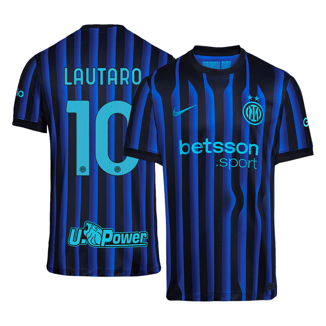 Inter Milan 2025/26 Home Soccer Jersey - LAUTARO #10