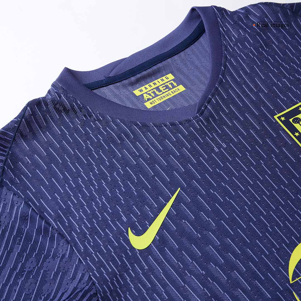 SØRLOTH #9 Player Version Atletico Madrid Away Soccer Jersey 2025/26 Navy