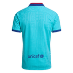 Retro Fan Version 2019/20 Barcelona Third Soccer Jersey Teal