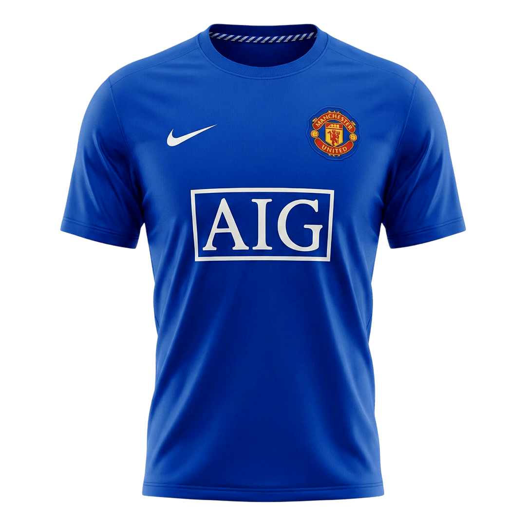 Manchester United 2008/09 Retro Third Soccer Jersey