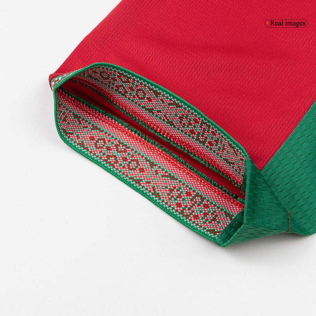 Morocco Home Soccer Jersey World Cup 2026 Red