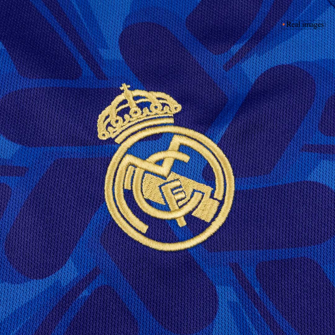 Real Madrid CNY Long Sleeve Soccer Jersey 25/26 Blue