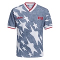 Men Retro Fan Version 1994 United States Away Soccer Jersey Blue