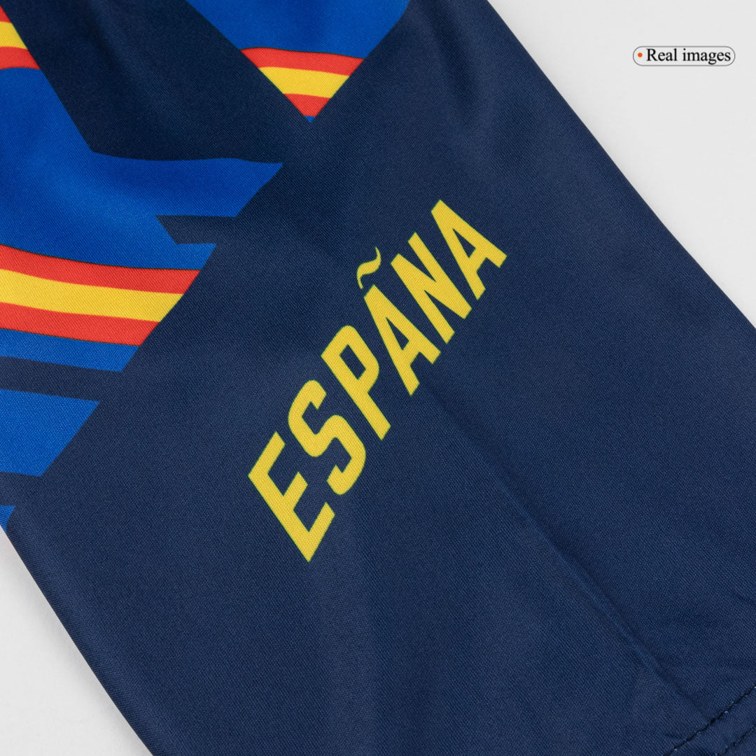 Spain Pre-Match Soccer Jersey World Cup 2026 Navy