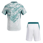 Portugal Away Soccer Jersey Kit (Jersey+Shorts) World Cup 2026 White&Green