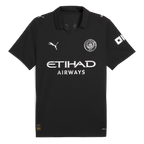 CHERKI #10 Manchester City Away Soccer Jersey 2025/26 Black